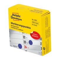 Avery Zweckform Distributeur de 250 pastilles adhsives 19mm