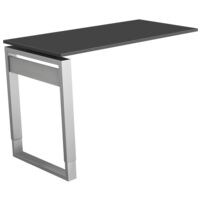 Kerkmann table d'extension Stage One 100 cm, pitement en arche alu argent