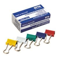 OTTO Office Pinces double clip 15mm, couleurs assorties