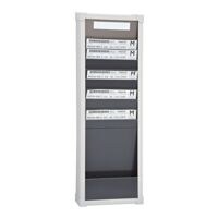 EICHNER Tableau de tri modulaire pour documents A4 26 x 75 cm (1x10 casiers)