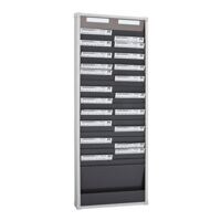 EICHNER Tableau de tri modulaire pour documents A4 49 x 135 cm (2x25 casiers)