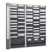 EICHNER Lot starter tableau de tri modulaire pour documents A4 133 x 135 (2x25 casiers et 3x25 casiers)