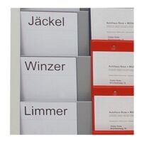 EICHNER Fiches index pour planning d'atelier neutres