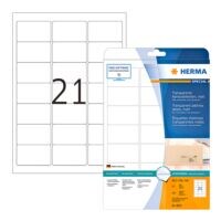 Herma tiquettes d'adresse transparentes  Special  525 pices