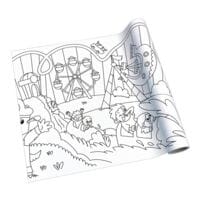 inFo Rouleau de papier  dessin cratif  parc d'attraction 