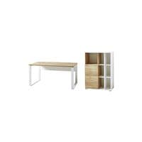 Germania-Werke Lot de meubles  Lioni  2 pices, bureau avec armoire 3 NC
