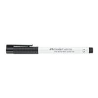 Faber-Castell Stylo tubulaire 1.5  Pitt Artist Pen  blanc