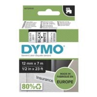 Dymo ruban pour titreuse 12 mm x 7 m pour titreuse Dymo D1
