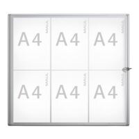 MAUL Vitrine pour l'intrieur  Maulextraslim 6820608 