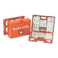 LEINA-WERKE Trousse de premiers secours  SAN  avec impression bicolore - conforme  la norme DIN 13157 rvise