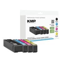 KMP Lot cartouches d'encre quivalent Hewlett Packard  HP 973X (L0S07AE, F6T81AE, F6T82AE, F6T83AE) 