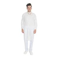 Franz Mensch 100 blouses visiteurs  Hygostar  XL 110/130 cm, HACCP-sans danger pour les aliments, blanc