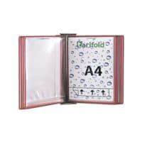 Tarifold Pochettes pour consultation murale  414263  A4 en acier inoxydable avec 10 Dry Pocket