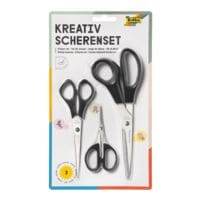 folia Lot créatif de ciseaux (3 pièces)