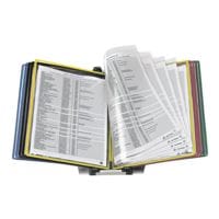 Tarifold Table de systme de consultation A4  Foldfive  avec 10 pochettes de consultation