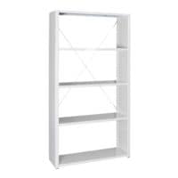 MANORGA Systme de rayonnage en acier  Epsilon  rayonnage de base 5 tablettes en tle d'acier 125 x 38,8 cm