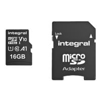 Integral Memory Carte mmoire microSDHC 16 GB