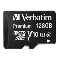 Verbatim Carte mmoire microSDXC 128 GB  Premium U1  avec adaptateur