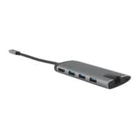 Verbatim Adaptateur multiport USB-C (USB 3.1 / USB 3.0 / HDMI / Ethernet / SD-MicroSD)