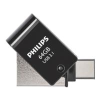 Cl USB 64 GB Philips 2 in 1 USB 3.1