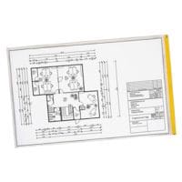 EICHNER 10 pochettes de protection de plans de taille spciale 70/120 cm avec protection UV