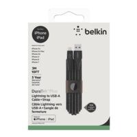 Belkin Câble Lightning / USB 2.0 A « DuraTek™ Plus » noir