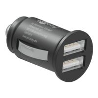 goobay Chargeur pour voiture USB dual (12/24 V)