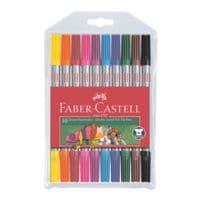 Faber-Castell Paquet de 10 feutres double fibre