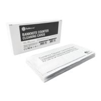 Safescan Paquet de 15 cartes de nettoyage pour compteuses de billets