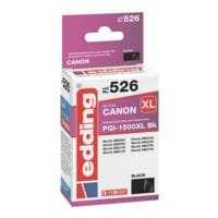 edding Cartouche d'encre quivalent Canon PGI-1500XL BK 