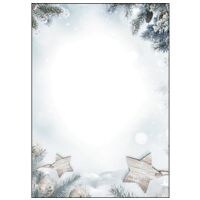 SIGEL Papier  motif de Nol  Snow Star  DP312 - 25 feuilles