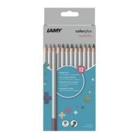 Lamy Paquet de 12 crayons de couleur  colorplus metallic 