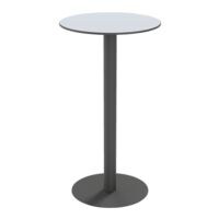 Paperflow Table d'appoint  Cross  ronde 60 x 60 x 110 cm