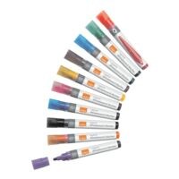 Nobo Lot de 10 marqueurs de tableau  pointes ogives
