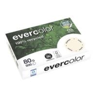 A4 Clairefontaine Evercolor - couleurs pastel - 500 feuilles au total, 80g/m