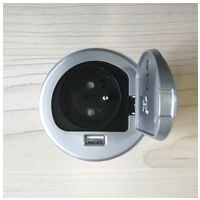 Kerkmann Plateau de table avec prise  Move 1+3  gauche