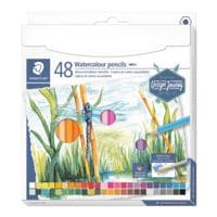 STAEDTLER Paquet de 48 crayons de couleur aquarellables  146 10C 