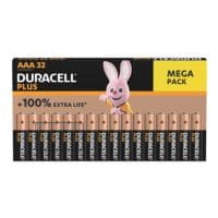 Duracell Paquet de 32 piles  Plus  Micro / AAA / LR03