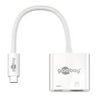 goobay Adaptateur multiport USB-C vers HDMI / USB-C