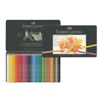 Faber-Castell Crayons de couleur  Polychromos  tui en mtal de 36