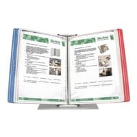 Tarifold Pupitre de bureau  FR / UK / NL / CZ  A4 avec 10 pochettes de consultation