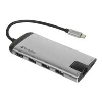 Verbatim Hub multiport USB-C (USB 3.0 / HDMI / Gigabit Ethernet / SD / microSD)