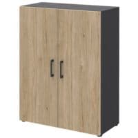 rhr Armoire  Direct Office 3  80 cm large 3 NC tagres variables