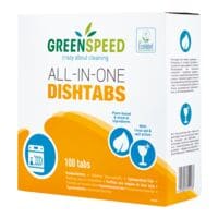 GREENSPEED Paquet de 100 pastilles lave-vaisselle  All-in-One 