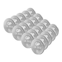 GP Batteries Lot de 20 piles bouton au lithium CR2032