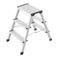Hailo Escabeau en aluminium  D60 Standardline  2x3 marches