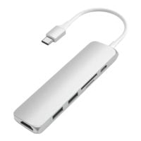 Satechi Hub multiport USB-C  Passthrough 4K Slim 
