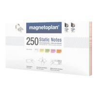 Magnetoplan Cartes de prsentation  Static Notes  200 x 100 mm