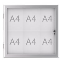 MAUL Vitrine « MAULexcite » 6x A4