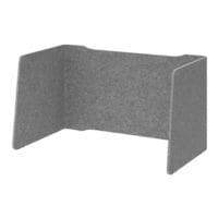 HAMMERBACHER Cloison acoustique, 3 cts, pliable, 114 x 65 x 65,5 cm